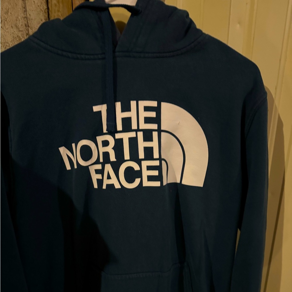 The North Face sweatshirt